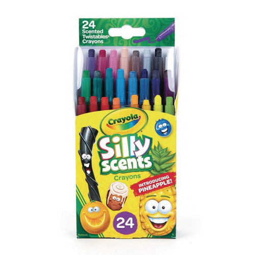 Crayola Silly Scents Crayons, Scented Twistables - 12 crayons