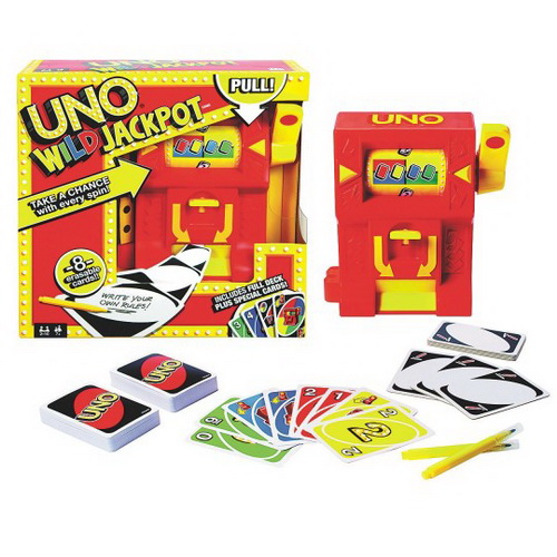 Mattel UNO Wild Jackpot Replacement Cards 